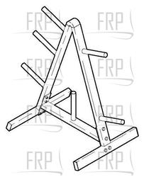 Weight Plate Storage - RACKSTT.0 - Product Image