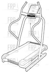 X3 Interactive Incline Trainer - NTL15008.6 - Product Image