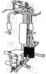 System 7000 Cross Trainer - 831.70042.0 - Product Image
