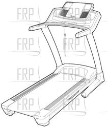 t5.2 Treadmill - SFTL14808.0 - Product Image