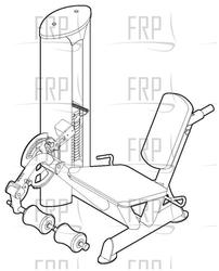 Leg Extension - GZFI8013.6 - Product Image
