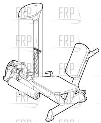 Leg Extension - GZFI8018.0 - Product Image Leg Extension - GZFI8018.0 - Product Image