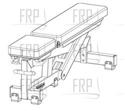 PG04 Adjustable Bench - Product Image
