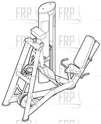 Leg Press - GZFI8043.3 - Product Image