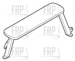 Flat Bench - GZFW2011.3 - Product Image Flat Bench - GZFW2011.3 - Product Image