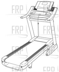 750 Treadmill - SFTL12510.2 - Product Image
