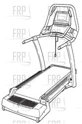 TV Incline Trainer - FMTK7506P-FR.0 - Product Image