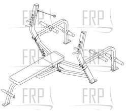 Olympic Bench Press - 5362 - Product Image