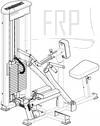 Seated Row - XL1200 - Product Image