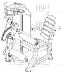 Leg Curl - P759 - Product Image