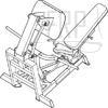 Epic Plate Loaded Leg Press - GZFW2185.1 - Product Image