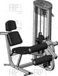 Dual Leg Extension/Leg Curl - S8LE-LC - Product Image