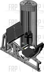 Leg Press/Calf Flex - S8LP-CF - Product Image