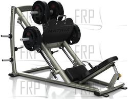 45 degree Leg Press - G3-PL70P - Polarized Titanium - Image