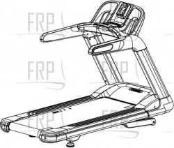 Treadmill Base - TRM800-14 - 240V (AJXH) - Image