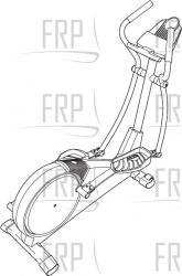 700 Cardio Cross Trainer - PFEL3901DR.3 - Image