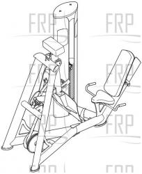 Leg Press - GZFI8043.0 - Image Leg Press - GZFI8043.0 - Image