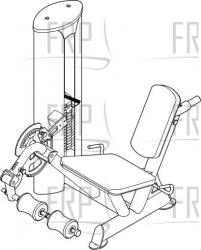 Leg Extension - GZFI8013.1 - Image
