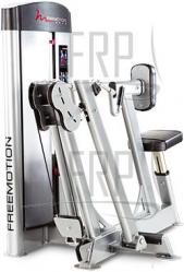 Seated Row - F817-030 - Black River - Image