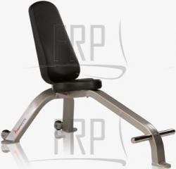 Epic Utility Bench - F204-1540 - Graphite - Image Epic Utility Bench - F204-1540 - Graphite - Image