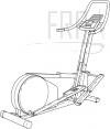 Cross Trainer E730 - HRCCEL1190.1 - Image Cross Trainer E730 - HRCCEL1190.1 - Image