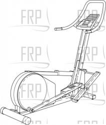 Cross Trainer E730 - HRCCEL1190.1 - Image Cross Trainer E730 - HRCCEL1190.1 - Image