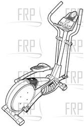 700 Cardio Cross Trainer - 831.28528.4 - Equipment Image