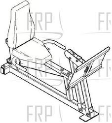 Leg Press Accessory - NTSA0399.0 - Equipment Image Leg Press Accessory - NTSA0399.0 - Equipment Image