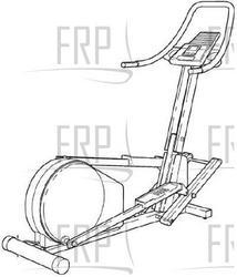 Cross Trainer E660 - HREL0998.3 - Equipment Image