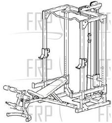 5.5 WEIGHT BENCH - IMBE3940.1 - Equipment Image