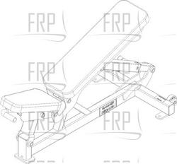Free Weight Multi-Angle Bench - FWMAB - Equipment Image