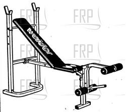 VANTAGE FOLDING BENCH - 831.15368.1 - Product Image VANTAGE FOLDING BENCH - 831.15368.1 - Product Image