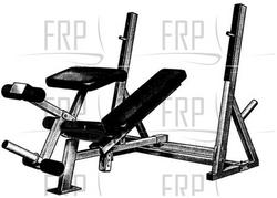 3.0 WEIGHT BENCH - IMBE3007.0 - Product Image 3.0 WEIGHT BENCH - IMBE3007.0 - Product Image