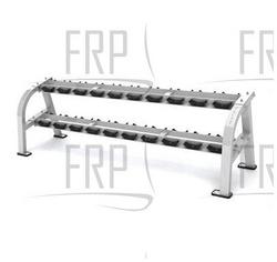 G1 10 Pair Dumbbell Rack - Product Image