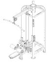 MJLP Cable Motion Multi Jungle Lat Pulldown - Product Image