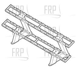 Twin Tier Dumbbell Rack - GZFW2091.5 - Product Image Twin Tier Dumbbell Rack - GZFW2091.5 - Product Image