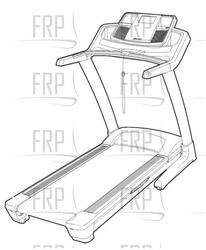 t5.6 Treadmill - SFTL19808.0 - Product Image