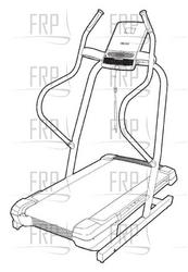 X3 Interactive Incline Trainer - NTL15008.4 - Product Image