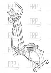 650 Cardio Cross Trainer - DRE2924.2 - Product Image