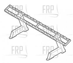 Single Tier Dumbbell Rack - GZFW2081.2 - Product Image