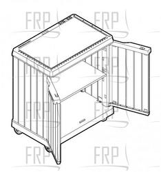 Cabinet - 831.59505.0 - Product Image