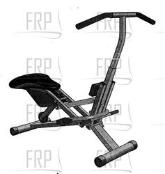 RICHARD SIMMONS DREAM GLIDER - QVCR4506.0 - Product Image RICHARD SIMMONS DREAM GLIDER - QVCR4506.0 - Product Image