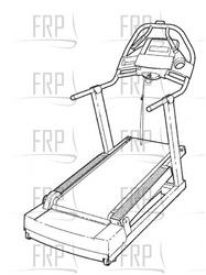 9800CS Incline Trainer - CTK9502.3 - Product Image