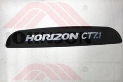 Sticker, Motor Up Cover, TM633 - Product Image