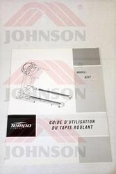 Operation Instruction, French, TM615*621T - Product Image