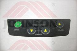 Overlay, Console, Down, MX-H3x, France, CB61 - Product Image