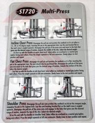 DECAL INSTRUCTION ST720 - Product Image