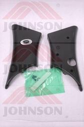 Left Side Cover Set for Support Tube-Includes Q17 and Q18 - Product Image