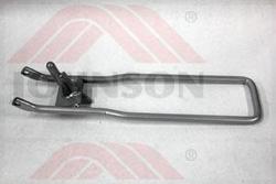 Handlebar set, Painting, LM445, Silver, CB13 - Product Image