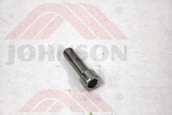 Bolt, Hex Socket Cap, Full Thread, 18-8 - Product Image